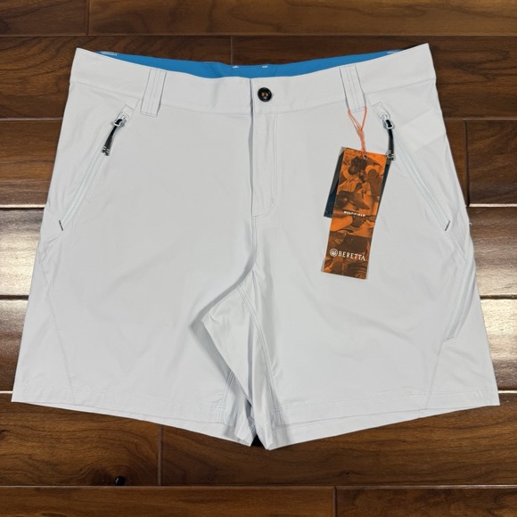 Beretta Men's‎ Size XXL / 2XL Ice Gray Addax Flex Shorts - Picture 1 of 11